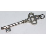 A silver key pendant, Tiffany & Co 925, length 60mm, wt. 6.48g.