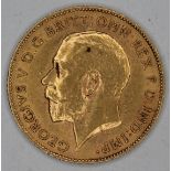 George V 1911 half sovereign ONLY 12% BUYER'S PREMIUM (INCLUSIVE OF VAT) NORMAL ONLINE FEES MAY