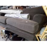 Large brown 4 seater sofa