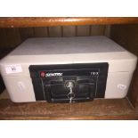 Sentry portable safe + keys