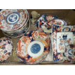 Box of chinese pottery