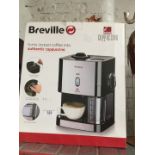 Boxed Breville Instant Cappuccino maker.