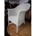 A Lloyd loom style chair