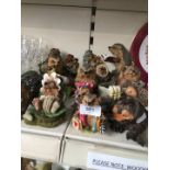 Hedgehog figures by Hedgies etc