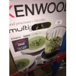 Unused Kenwood food processor and blender