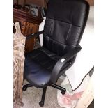 An office swivel chair