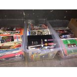 3 boxes of football programmes including Finals and Internationals, approx 250 / 300.