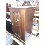 A Victorian mahogany pot cupboard