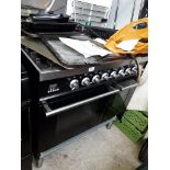 A large Britannia twin gas cooker