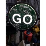 Stop/Go sign