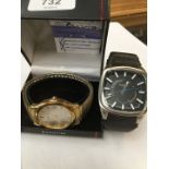 Accurist Gents G/P watch and Diesel Gents watch