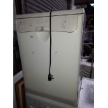 An Indesit dish washer