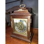 A Mappin & Webb Elliot clock, height 25cm.