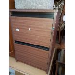 A 2 drawer filing cabinet