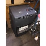 Gas heater with bottle