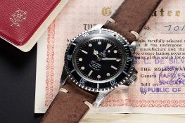 A RARE GENTLEMAN'S STAINLESS STEEL ROLEX TUDOR OYSTER PRINCE SUBMARINER WRIST WATCH CIRCA 1968, REF.