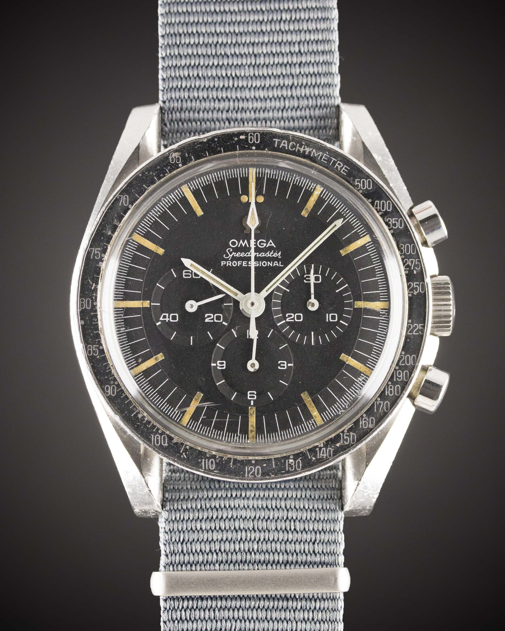 A RARE GENTLEMAN'S STAINLESS STEEL OMEGA SPEEDMASTER PROFESSIONAL "PRE MOON" CHRONOGRAPH WRIST WATCH - Image 2 of 11