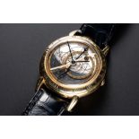 A FINE & RARE GENTLEMAN'S 18K SOLID GOLD ULYSSE NARDIN ASTROLABIUM GALILEO GALILEI ASTRONOMIC