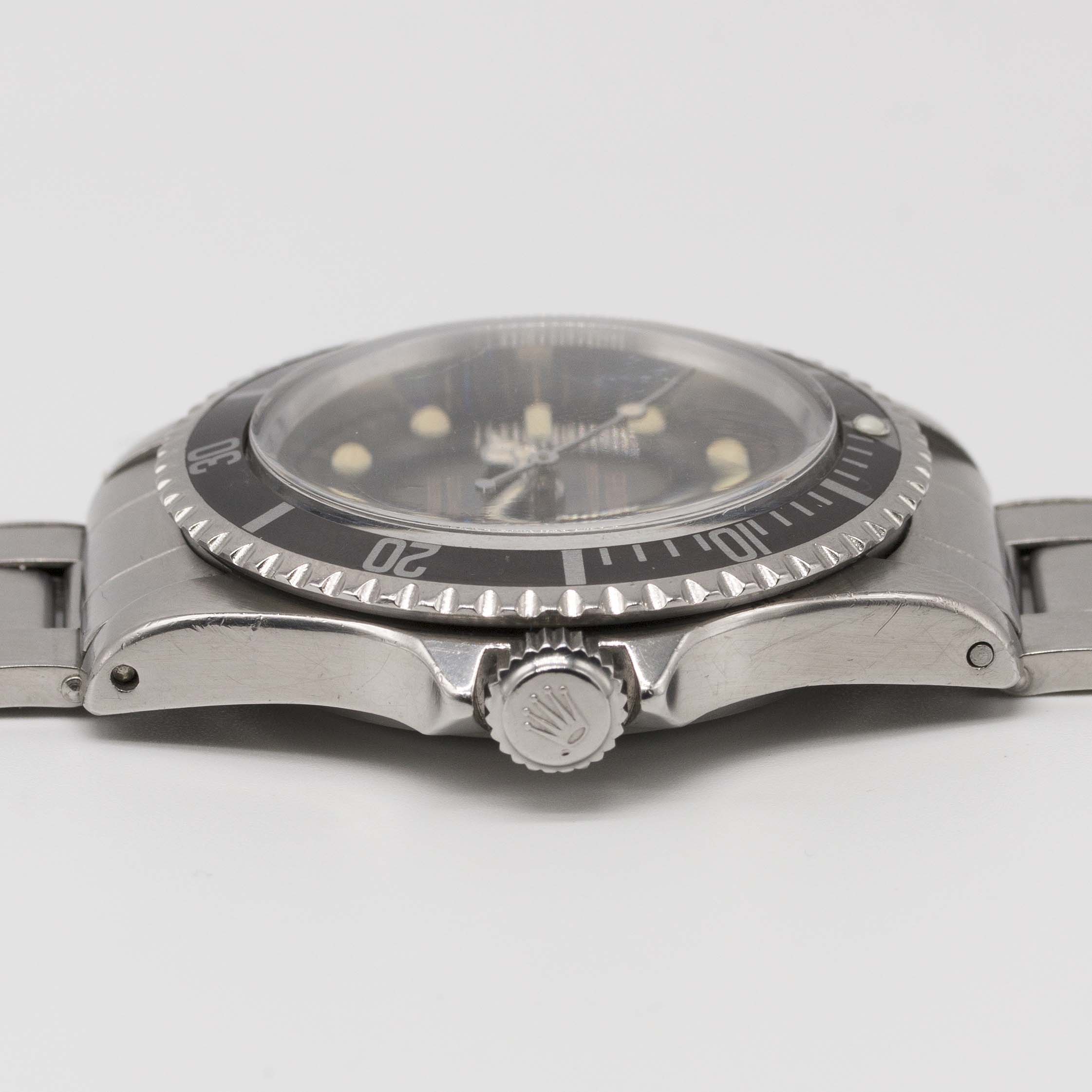 A VERY RARE GENTLEMAN'S STAINLESS STEEL ROLEX OYSTER PERPETUAL SUBMARINER BRACELET WATCH CIRCA 1964, - Image 13 of 17