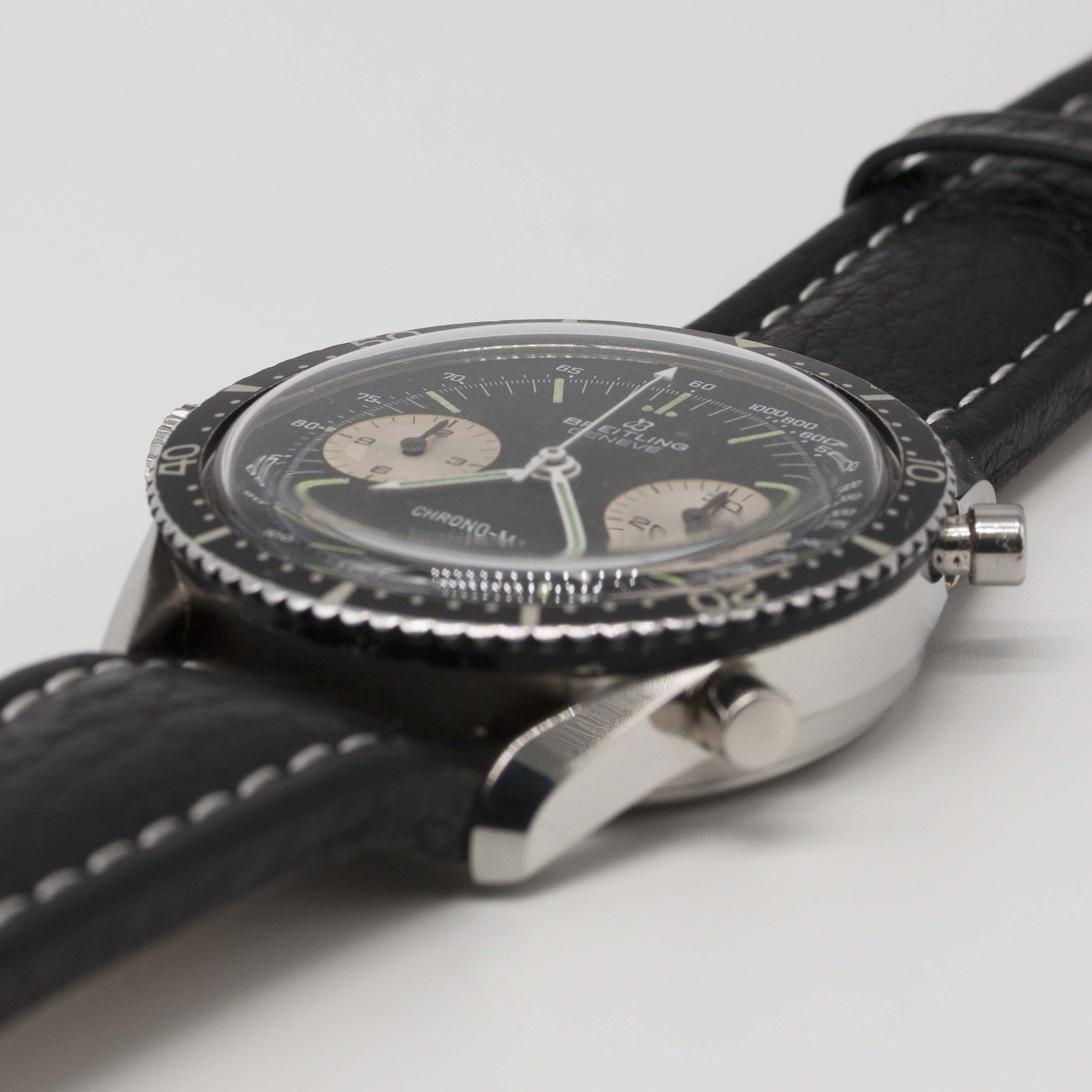 A RARE GENTLEMAN'S STAINLESS STEEL BREITLING CHRONO-MATIC CHRONOGRAPH WRIST WATCH CIRCA 1977, REF. - Image 5 of 12