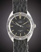 A GENTLEMAN'S STAINLESS STEEL OMEGA SEAMASTER 120 DIVERS WRIST WATCH CIRCA 1975, REF. 166.027