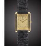 A GENTLEMAN'S 18K SOLID GOLD CARTIER WRIST WATCH CIRCA 1960s, REF. YG 9923 1 Movement: 17J, manual