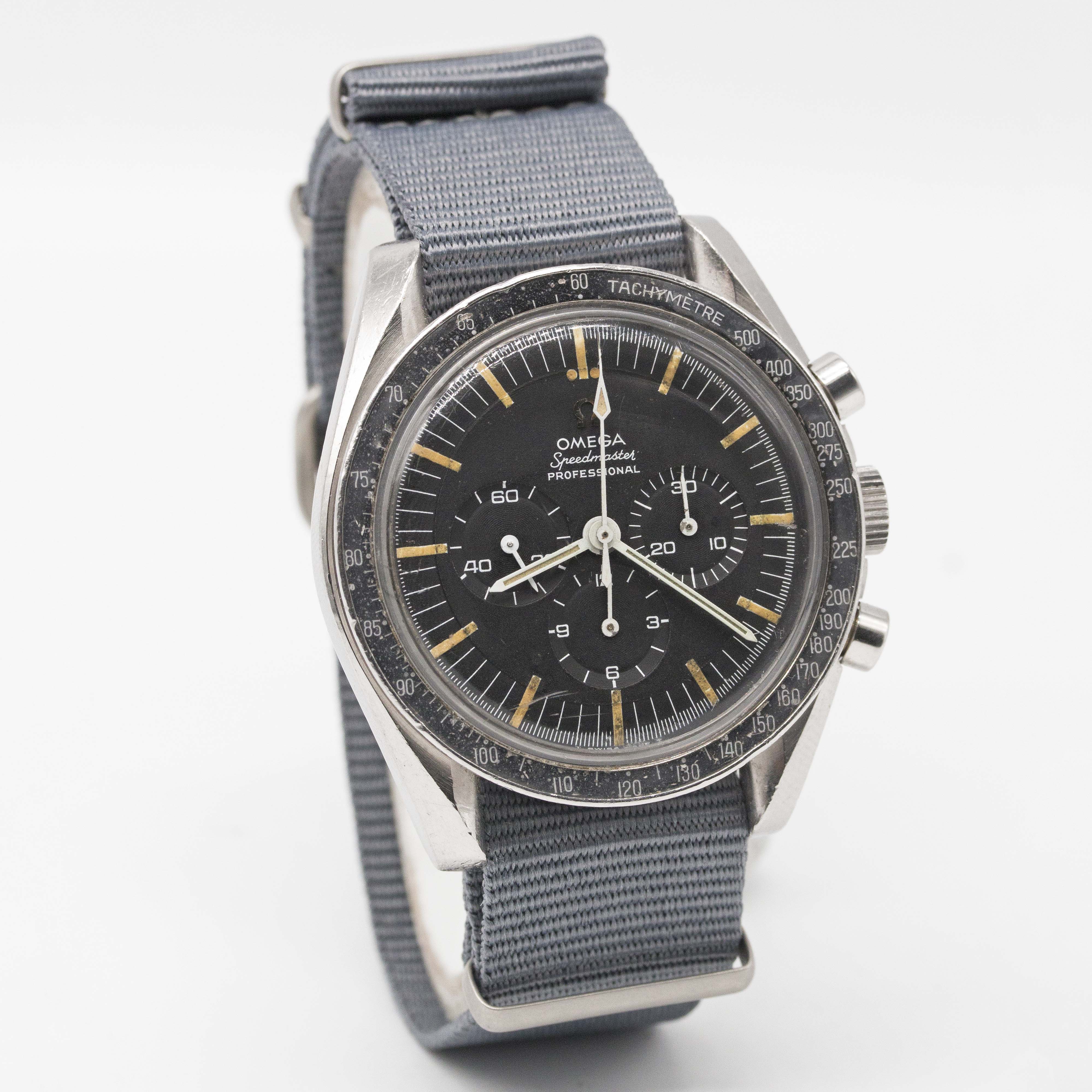 A RARE GENTLEMAN'S STAINLESS STEEL OMEGA SPEEDMASTER PROFESSIONAL "PRE MOON" CHRONOGRAPH WRIST WATCH - Image 6 of 11