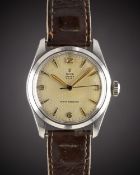 A GENTLEMAN'S STAINLESS STEEL ROLEX TUDOR OYSTER ROYAL WRIST WATCH CIRCA 1950s, REF. 7934 WITH "