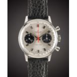 A GENTLEMAN'S STAINLESS STEEL BREITLING TOP TIME CHRONOGRAPH WRIST WATCH CIRCA 1969, REF. 2002-33