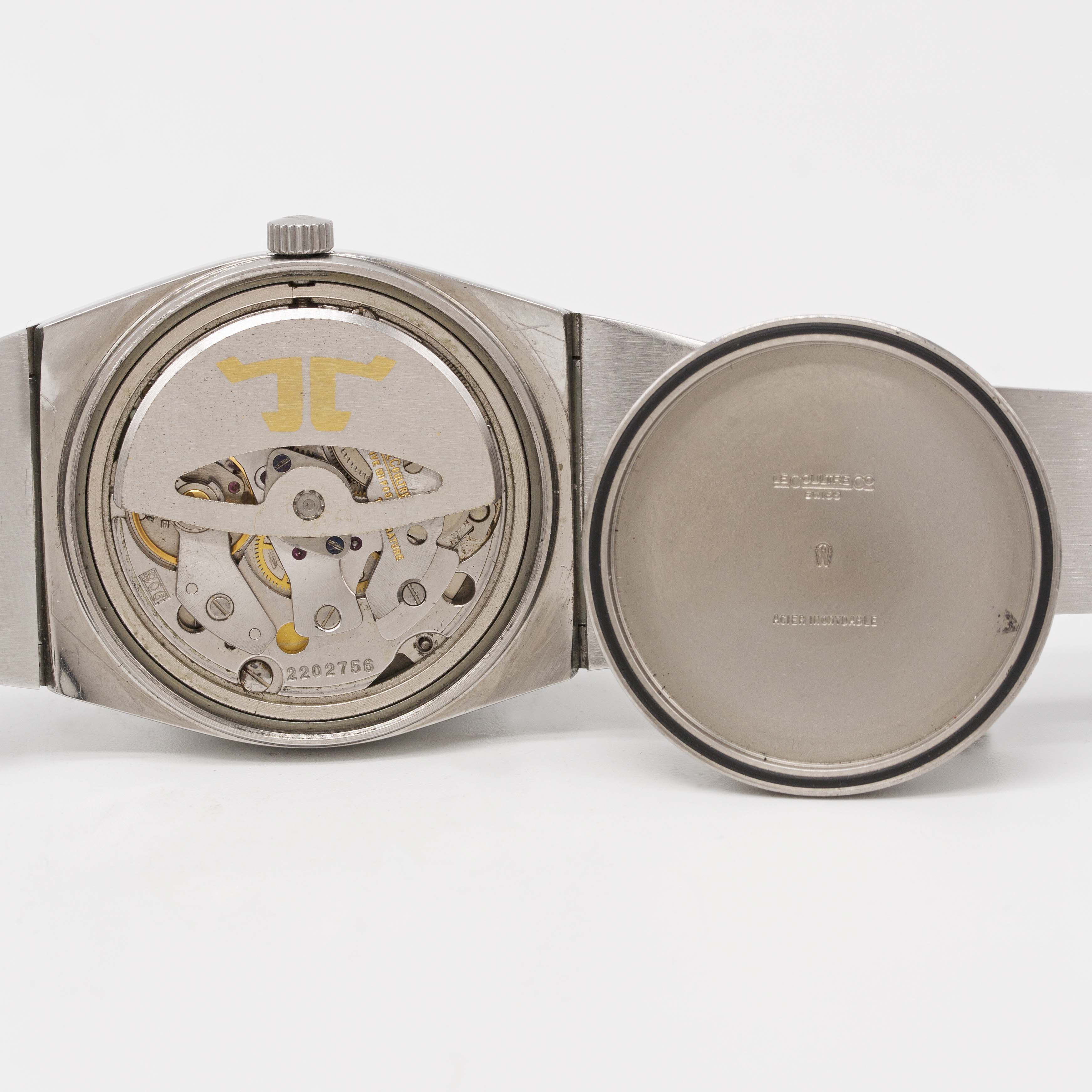 A GENTLEMAN'S STAINLESS STEEL JAEGER LECOULTRE CHRONOMETRE BRACELET WATCH CIRCA 1970s, REF. 24000-42 - Image 4 of 4