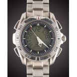 A GENTLEMAN'S TITANIUM OMEGA SPEEDMASTER PROFESSIONAL X-33 BRACELET WATCH CIRCA 1998, REF. 3290.50.