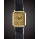 AN 18K SOLID GOLD PIAGET QUARTZ WRIST WATCH CIRCA 1980s, REF. 7143  Movement: Quartz, signed Piaget.