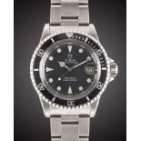 A GENTLEMAN'S STAINLESS STEEL ROLEX TUDOR PRINCE OYSTERDATE SUBMARINER BRACELET WATCH CIRCA 1979,