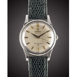 A GENTLEMAN'S STAINLESS STEEL OMEGA CONSTELLATION CHRONOMETER WRIST WATCH CIRCA 1960, REF. 14381 9