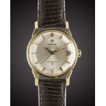 A GENTLEMAN'S STEEL & GOLD CAPPED OMEGA CONSTELLATION CHRONOMETER WRIST WATCH CIRCA 1968, REF. 168.