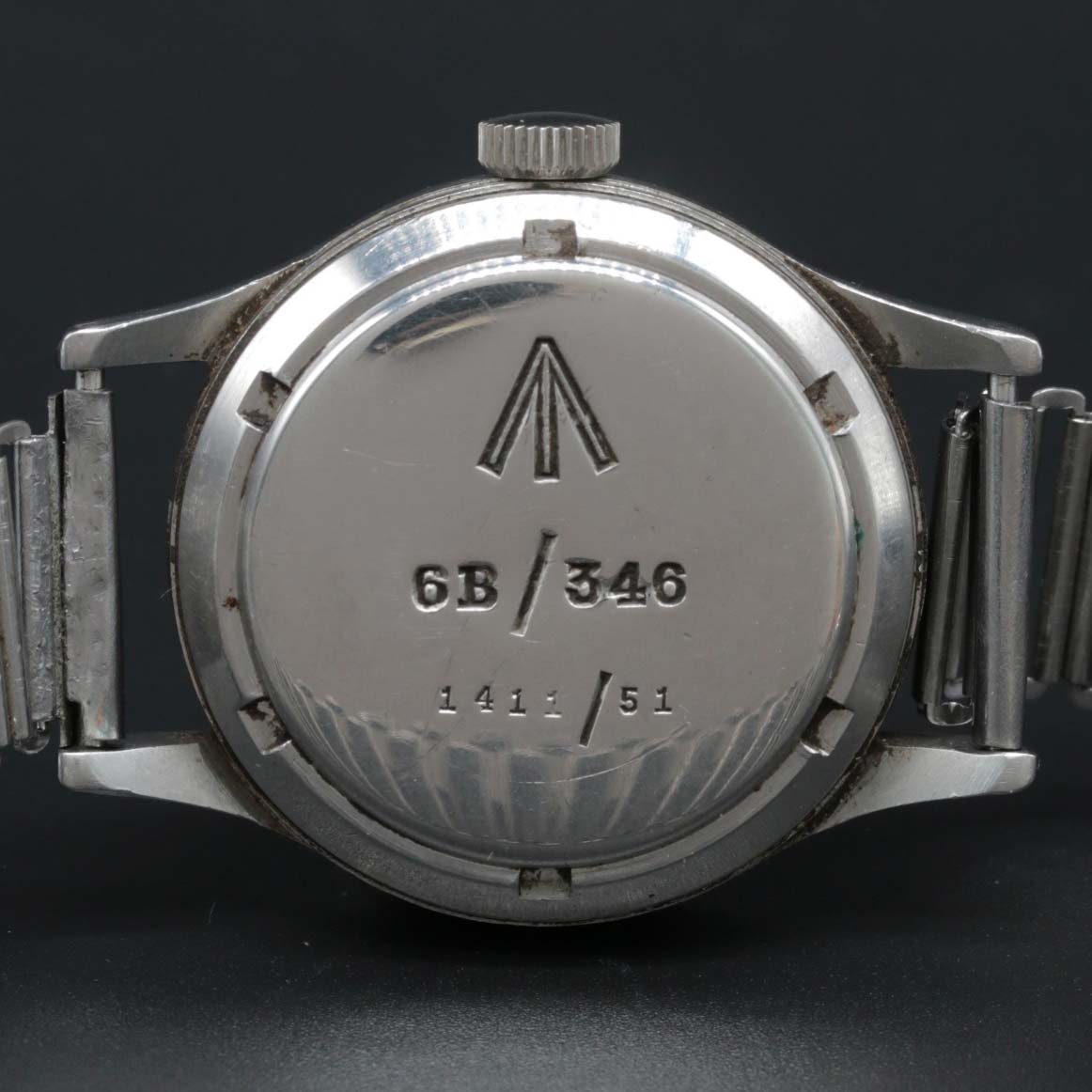 A GENTLEMAN'S STAINLESS STEEL BRITISH MILITARY IWC MARK 11 RAF PILOTS BRACELET WATCH DATED 1951 - Image 2 of 12