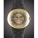 A RARE GENTLEMAN'S 18K SOLID GOLD OMEGA GENEVE DYNAMIC AUTOMATIC WRIST WATCH CIRCA 1970s Movement: