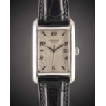 A GENTLEMAN'S 18K SOLID WHITE GOLD AUDEMARS PIGUET EDWARD PIGUET AUTOMATIC WRIST WATCH CIRCA