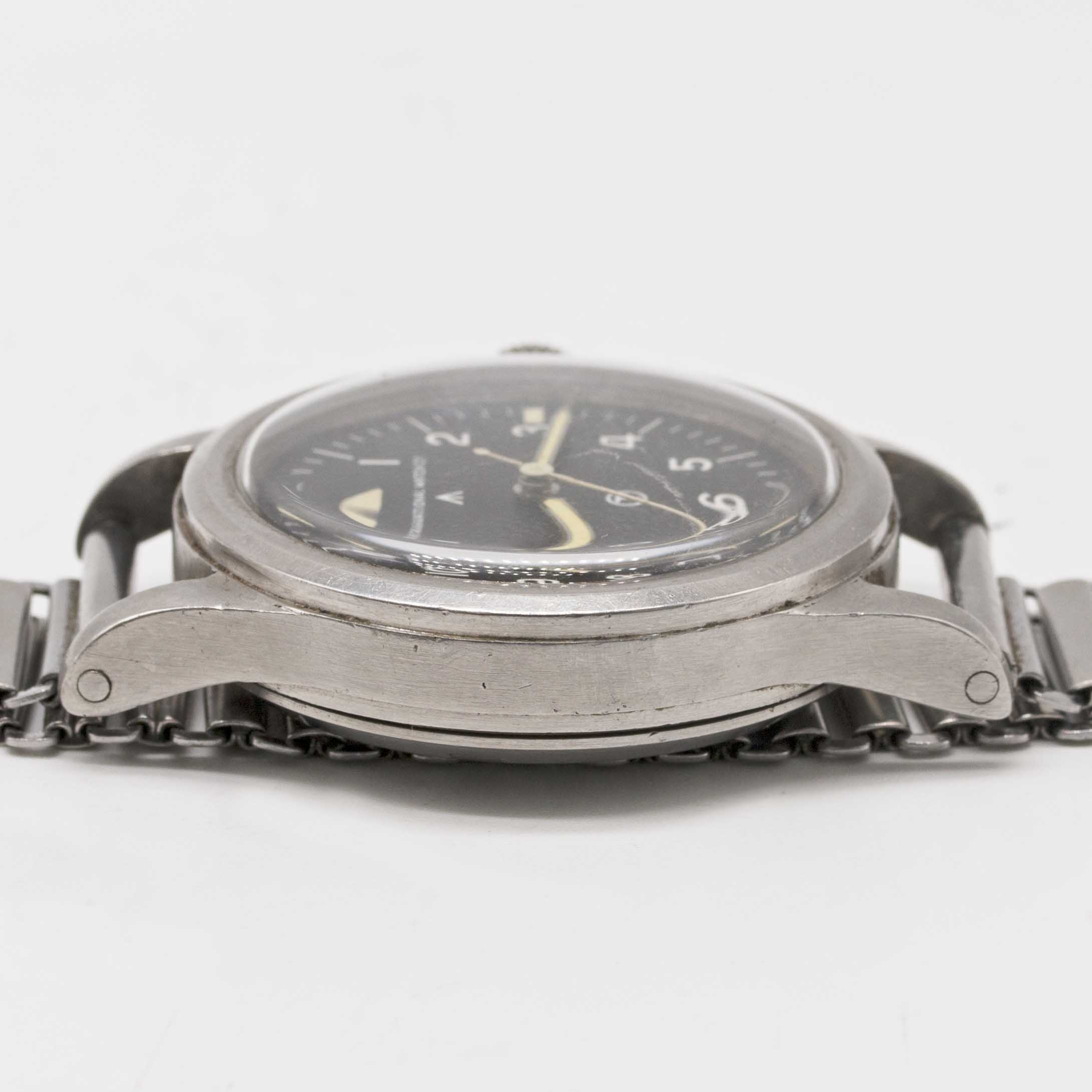 A GENTLEMAN'S STAINLESS STEEL BRITISH MILITARY IWC MARK 11 RAF PILOTS BRACELET WATCH DATED 1951 - Image 12 of 12