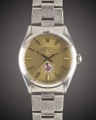 A GENTLEMAN'S STAINLESS STEEL ROLEX OYSTER PERPETUAL AIR KING BRACELET WATCH CIRCA 1986, REF. 5500