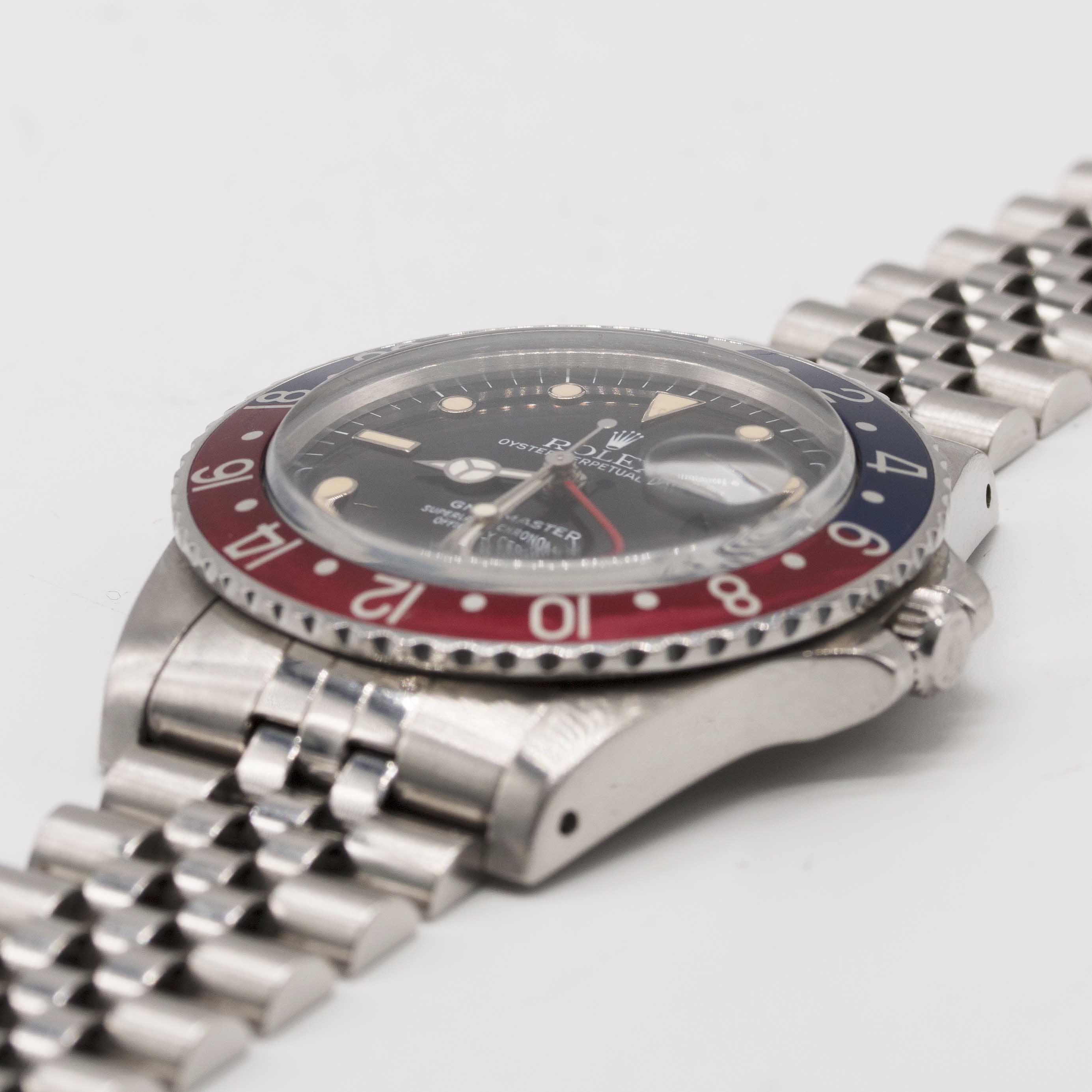 A GENTLEMAN'S STAINLESS STEEL ROLEX OYSTER PERPETUAL GMT MASTER BRACELET WATCH CIRCA 1984, REF. - Image 3 of 10