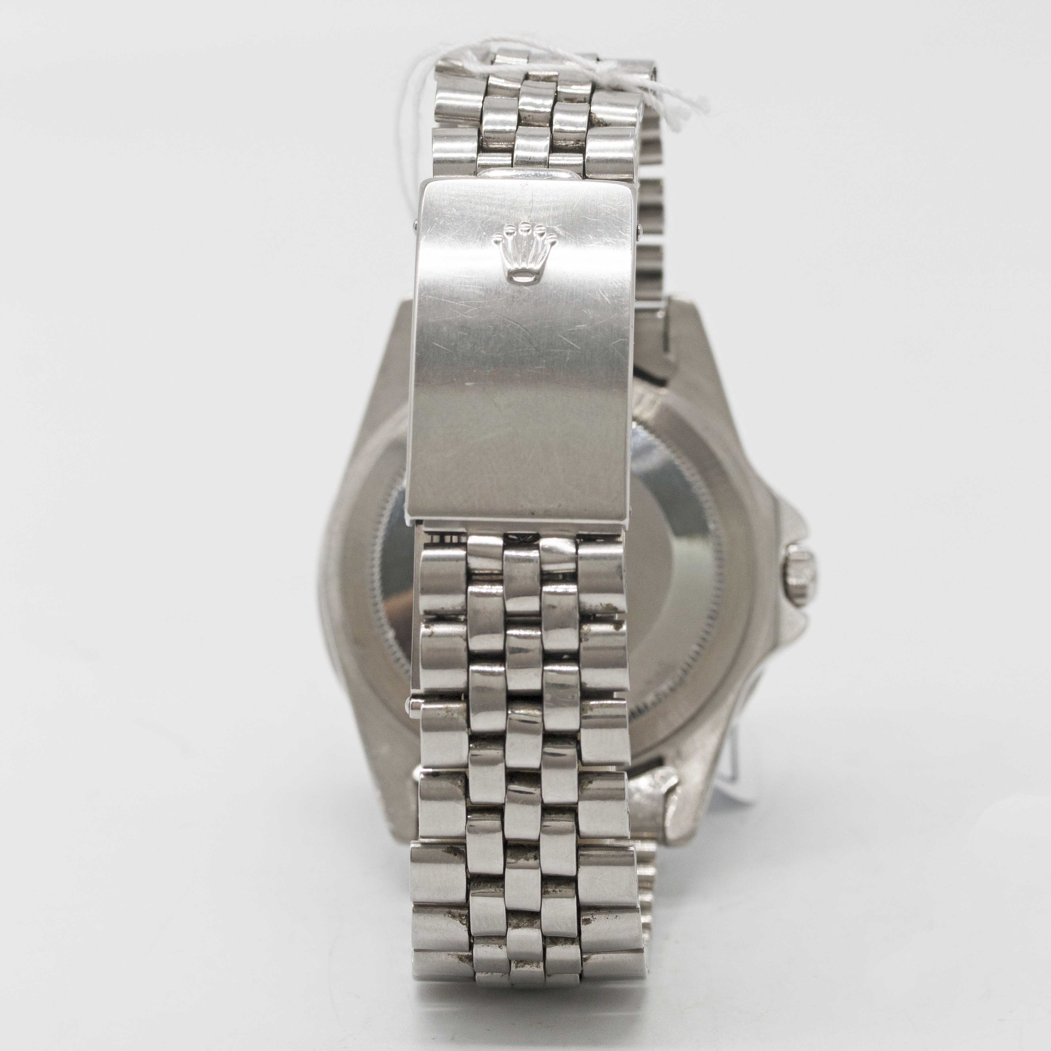 A RARE GENTLEMAN'S STAINLESS STEEL ROLEX OYSTER PERPETUAL GMT MASTER BRACELET WATCH CIRCA 1961, REF. - Image 7 of 11