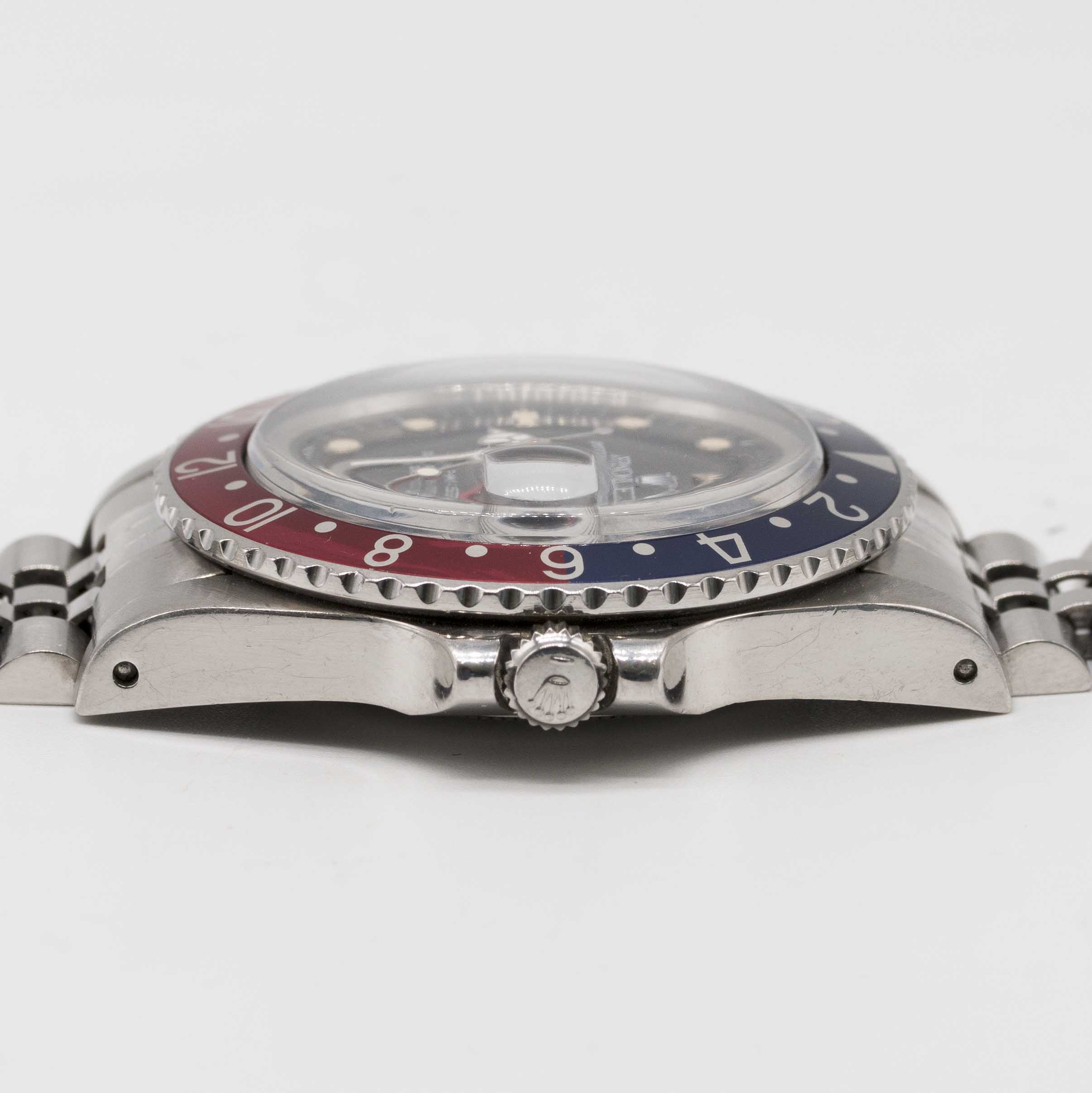 A GENTLEMAN'S STAINLESS STEEL ROLEX OYSTER PERPETUAL GMT MASTER BRACELET WATCH CIRCA 1984, REF. - Image 9 of 10