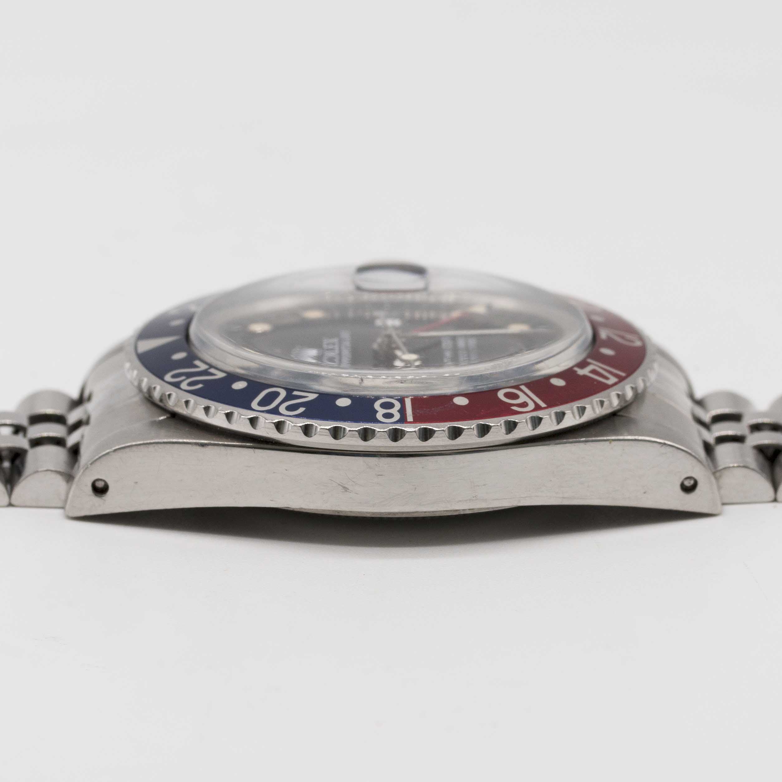 A GENTLEMAN'S STAINLESS STEEL ROLEX OYSTER PERPETUAL GMT MASTER BRACELET WATCH CIRCA 1984, REF. - Image 10 of 10