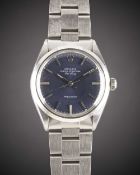 A GENTLEMAN'S STAINLESS STEEL ROLEX OYSTER PERPETUAL AIR KING PRECISION BRACELET WATCH CIRCA 1981,