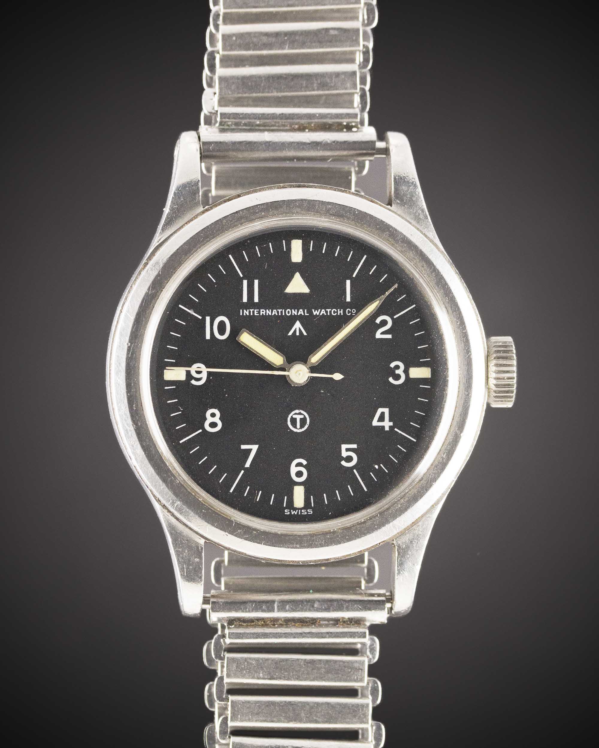 A GENTLEMAN'S STAINLESS STEEL BRITISH MILITARY IWC MARK 11 RAF PILOTS BRACELET WATCH DATED 1951 - Image 3 of 12