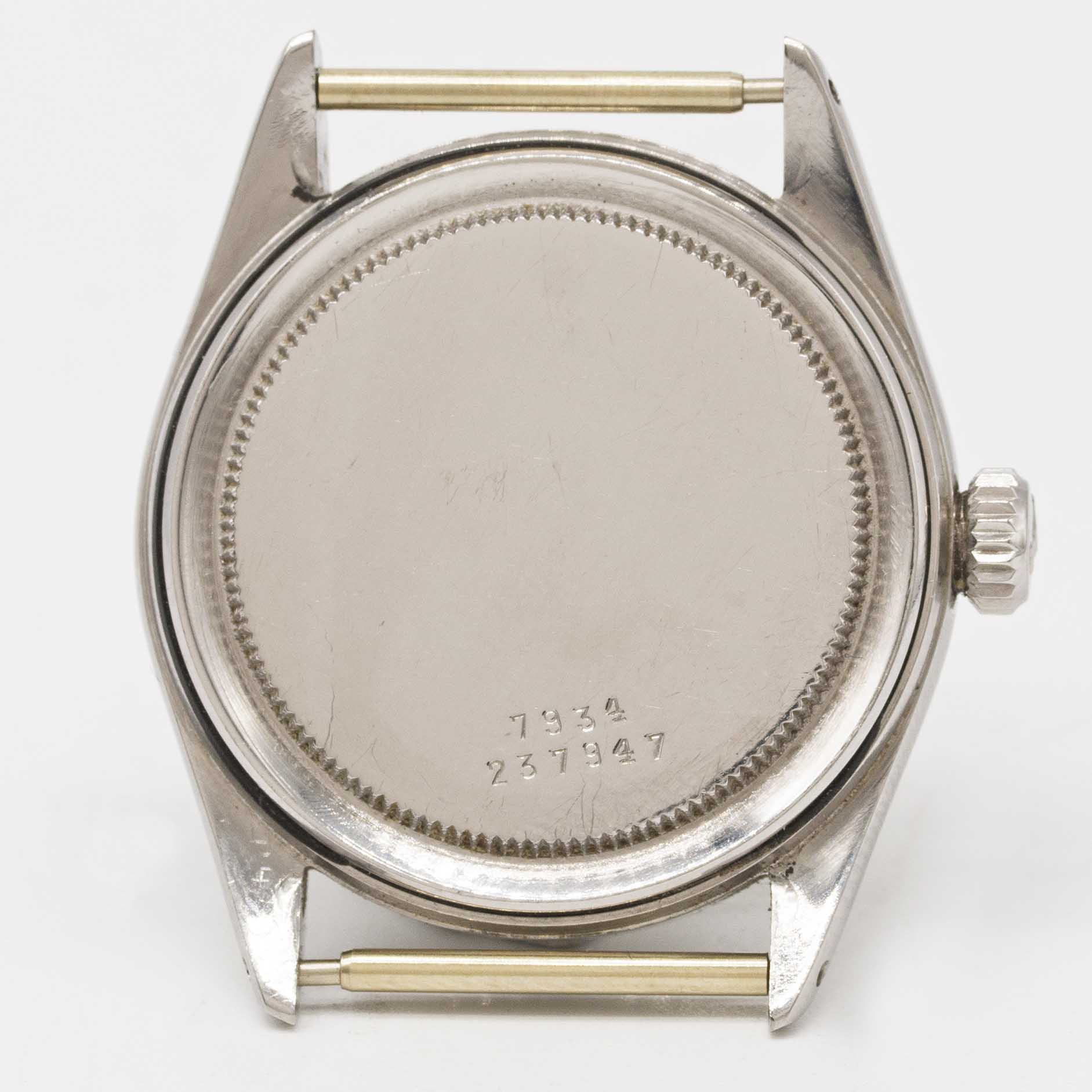 A GENTLEMAN'S STAINLESS STEEL ROLEX TUDOR OYSTER ROYAL WRIST WATCH CIRCA 1958, REF. 7934 WITH - Image 3 of 4