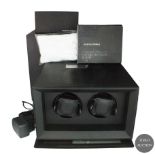 A BUBEN & ZORWEG SAFE MASTER 2 WATCH WINDER COMPLETE AS PURCHASED NEW CONDITION REPORT Working at