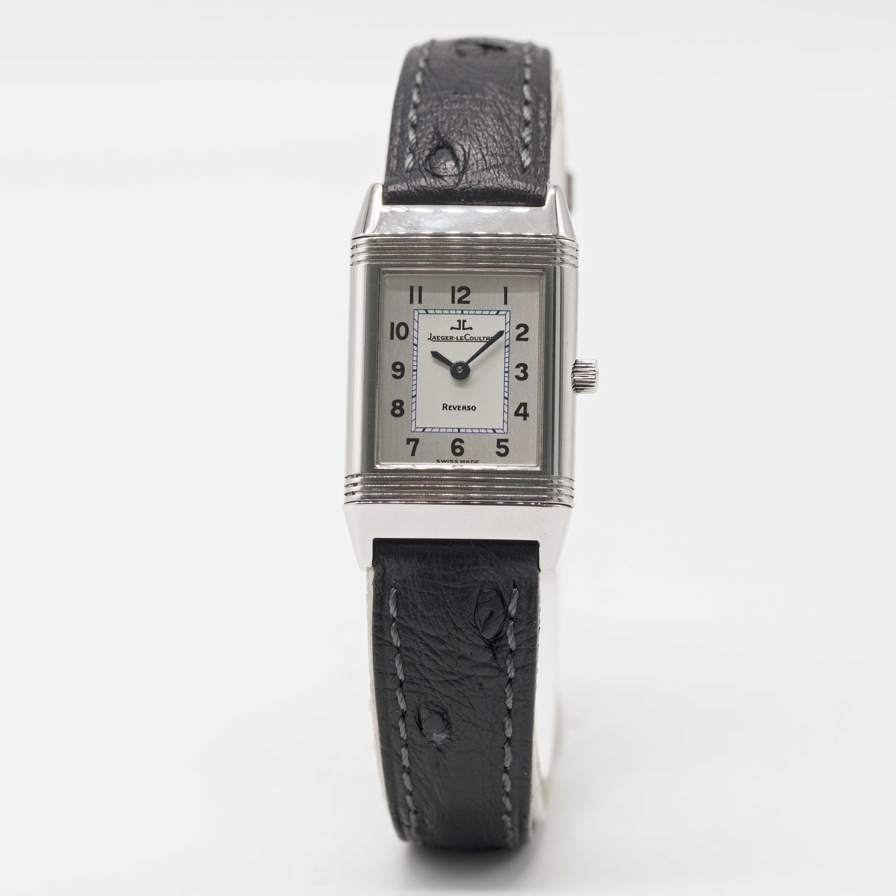 A LADIES STAINLESS STEEL JAEGER LECOULTRE REVERSO WRIST WATCH CIRCA 2000, REF. 260.8.86 Movement: - Image 2 of 6