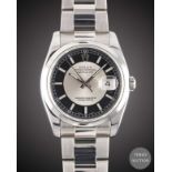 A GENTLEMAN'S STAINLESS STEEL ROLEX OYSTER PERPETUAL DATEJUST BRACELET WATCH CIRCA 2006, REF. 116200